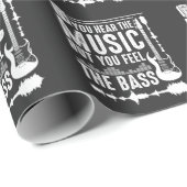 ミュージシャン·バスおもしろい·ギター·プレーヤー·ベース·ギタリスト ラッピングペーパー (ロールコーナー)