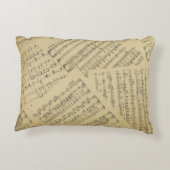 ミュージシャン，ピアニスト，音楽，ミュージカル，ピアノ，音楽 アクセントクッション (裏面)