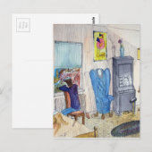 ミュージシャン ポストカード (正面/裏面)