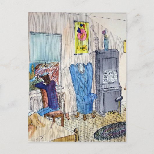 ミュージシャン ポストカード (正面)