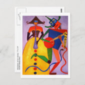 ミュージシャン ポストカード (正面/裏面)