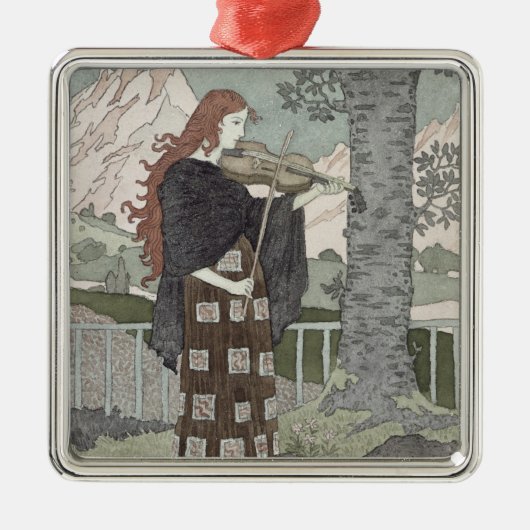 ミュージシャン メタルオーナメント (正面)