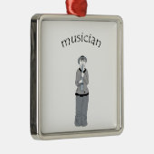 ミュージシャン メタルオーナメント (右)