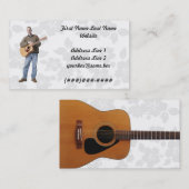 ミュージシャン 名刺 (正面/裏面)