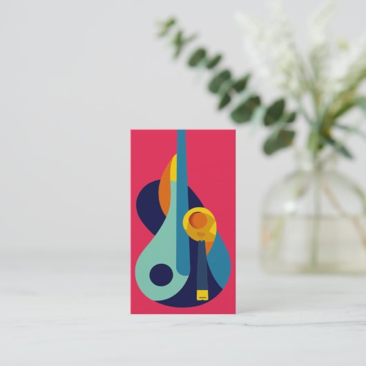 ミュージシャン 名刺 (スタンド正面)