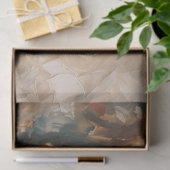 ミュージシャン – 油彩画スタイルティッシュペーパー 薄葉紙 (ギフト)