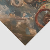 ミュージシャン – 油彩画スタイルティッシュペーパー 薄葉紙 (詳細)