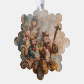 ミュージシャン-紙カード装飾文房具 オーナメントカード (左)