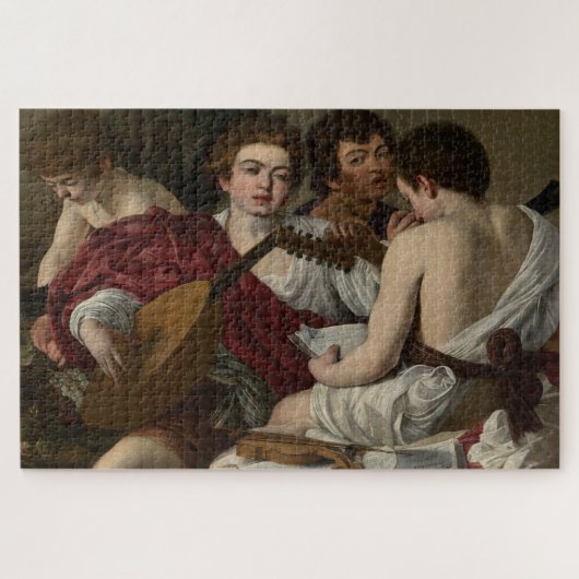 ミュージシャン(1597)by Caravaggio ジグソーパズル (横)