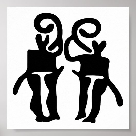 ミュージシャン-BW ポスター (正面)