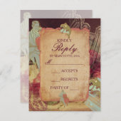 ミュージシャン- RSVP /招待状 (正面/裏面)