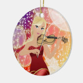 ミュージシャン- SRF セラミックオーナメント (左)