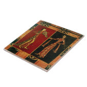 ミュージシャンaを描結婚いた胸からの詳細 タイル (側面)