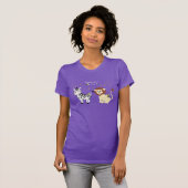 ミュージックアニマルズ - "Shake Your Bee-Kind" 女性用 Tシャツ (正面フル)
