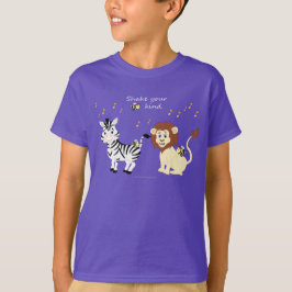 ミュージックアニマル - "Shake Your Bee-Kind" キッズ Tシャツ