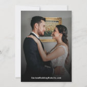 ミュージックアルバムカバー再生リスト2暗い結婚写真 セーブザデート (裏面)