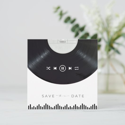 ミュージックアルバムカバー結婚式の日付を保存 セーブザデート (スタンド正面)
