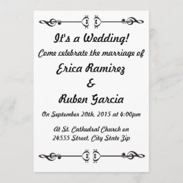 ミュージックアロー 招待状