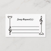 ミュージックアローRSVP エンクロージャーカード (裏面)