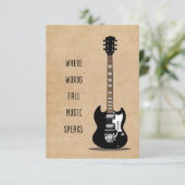 ミュージックアートWHEREワード秋話音楽 サンキューカード (スタンド正面)