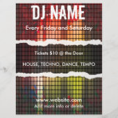 ミュージックイコライザーバー フライヤー (裏面)