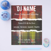 ミュージックイコライザーバー フライヤー (シングル)