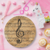 ミュージックインザソウル紙プレート ペーパープレート (パーティー)