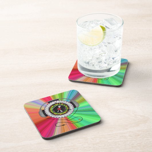 ミュージックオブライフスクエアコースター コースター (右側)