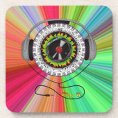 ミュージックオブライフスクエアコースター コースター (正面)