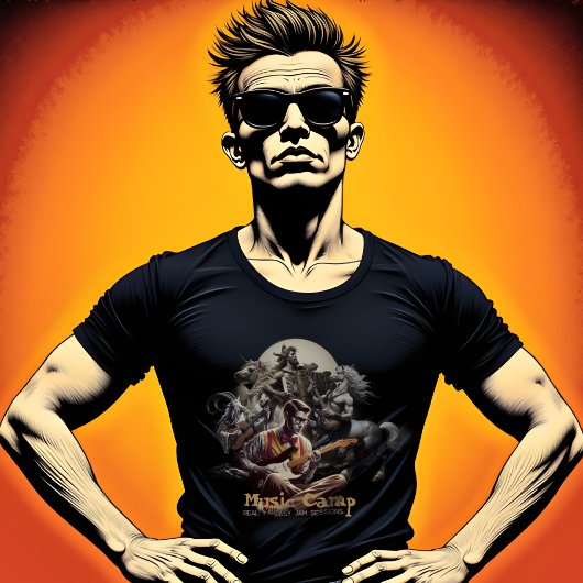 ミュージックキャンプファンタジージャムセッション Tシャツ