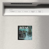 ミュージックギターワークショッププロモーションマグネット マグネット (インサイチュ (食洗機))