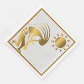 ミュージックサウスウエスタン金ゴールドココペリナプキンス (コーナー)