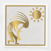 ミュージックサウスウエスタン金ゴールドココペリナプキンス (正面)