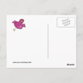 ミュージックシティのツイート ポストカード (裏面)