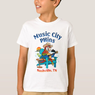 ミュージックシティピンキッズフロントロゴTシャツ Tシャツ