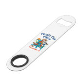 ミュージックシティピンステンレスロンボトルオープナー スピード栓抜き (正面アングル)