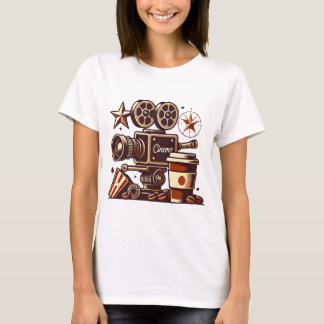 ミュージックシネマアート Tシャツ