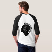 ミュージックシャツ – スタイルとカラーを選択 Tシャツ (裏面フル)