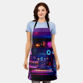 ミュージックスタジオ エプロン (着用した状態)