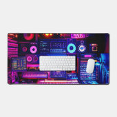 ミュージックスタジオ デスクマット (キーボード&マウス)