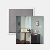 ミュージックスタンドを表示するベートーヴェンルーム マグネット (正面/裏面)