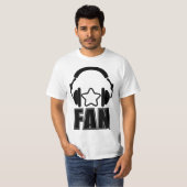 ミュージックスターファン Tシャツ (正面フル)