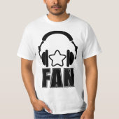 ミュージックスターファン Tシャツ (正面)