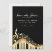 ミュージックテーマ日付の保存 セーブザデート (正面)