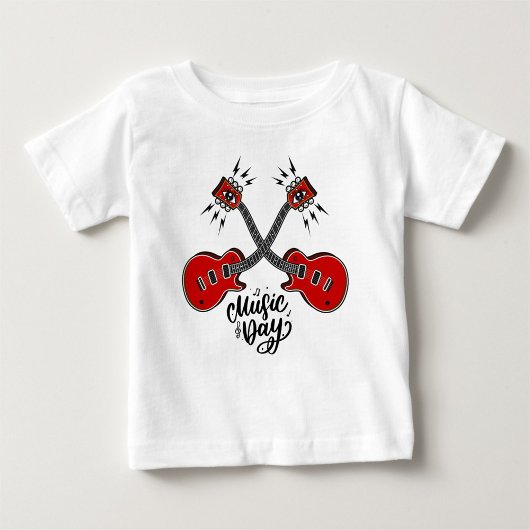 ミュージックデー ベビーTシャツ
