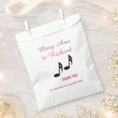 ミュージックノートありがとう フェイバーバッグ (クリップ留めされた状態)