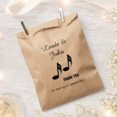 ミュージックノートありがとう フェイバーバッグ (クリップ留めされた状態)