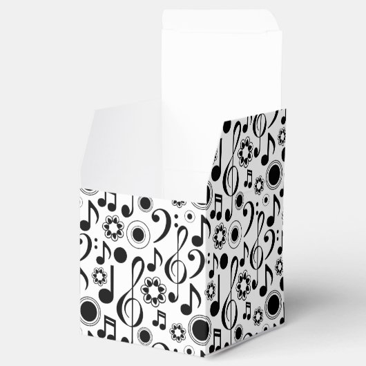 ミュージックノートとクレフ、 音符記号 フェイバーボックス (オープン)