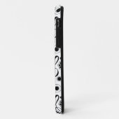 ミュージックノートとクレフ、 音符記号 Case-Mate iPhoneケース (裏面/左)