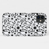 ミュージックノートとクレフ、 音符記号 Case-Mate iPhoneケース (裏面(横))